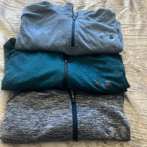 3 quarter zip men’s Under Armour size small pullovers